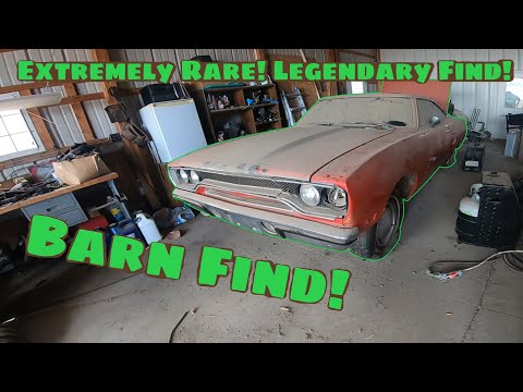 EPIC Barn Find! 1970 Plymouth GTX Satellite. Ultra Rare!