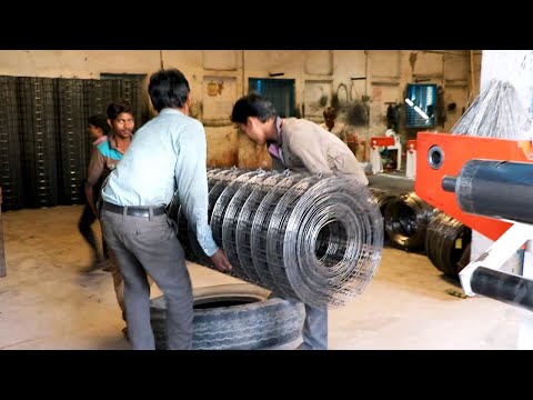 Inside Wire Fencing Factory | Unbox Factory
