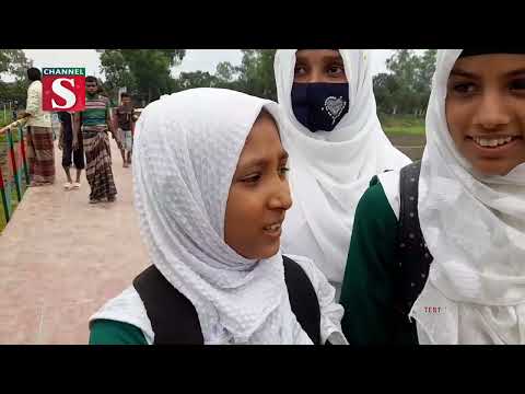 হরিরামপুর ইউনিয়নের কাল নদীর উপর নির্মিত পদচারী সেতুর উদ্বোধন