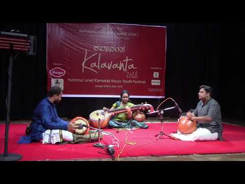 Mohanakalyani swarams on the Veena - Rakshita Ramesh - Kalavanta 2018