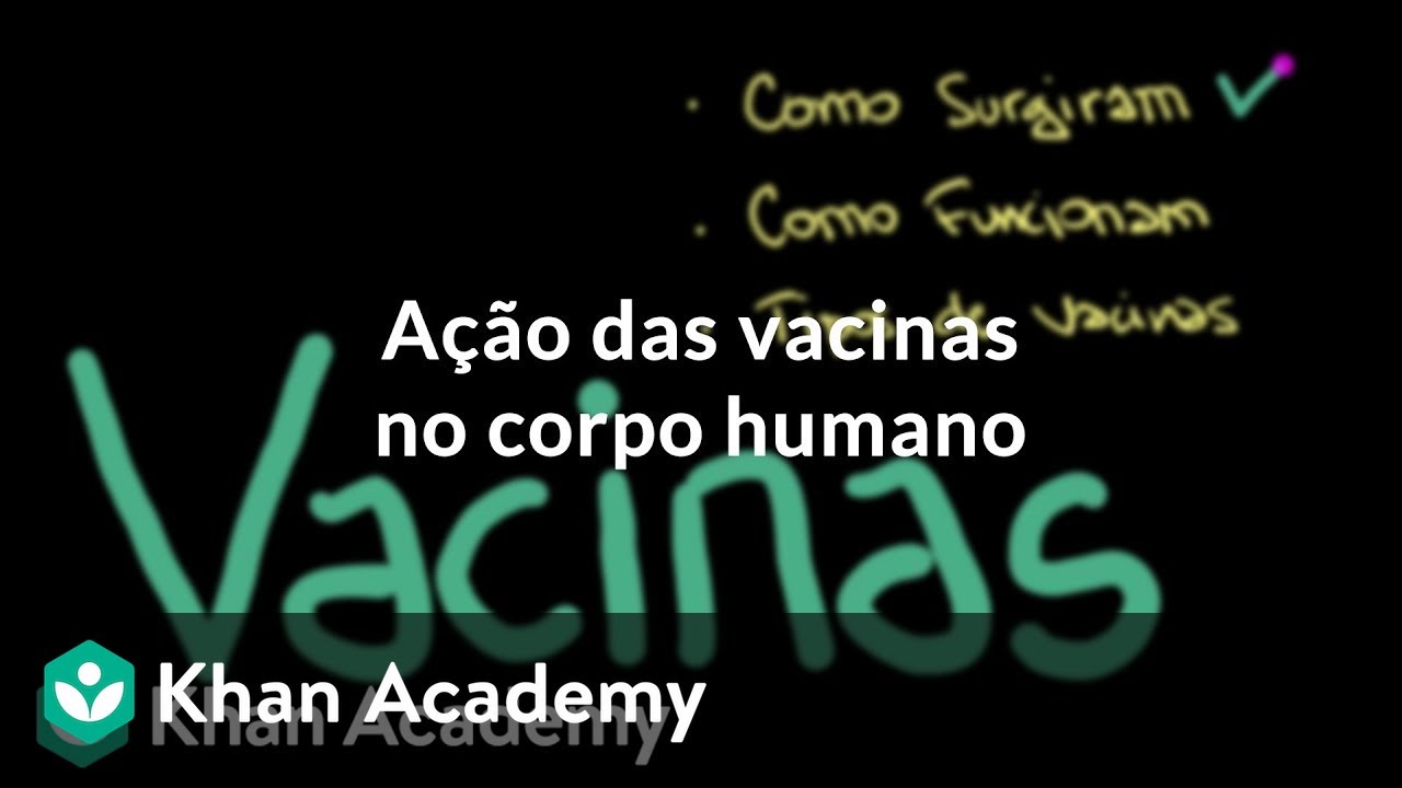 Ação das vacinas no corpo humano
