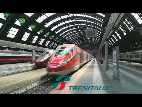 Modern Frecciarossa 1000  |  Departure from Milano