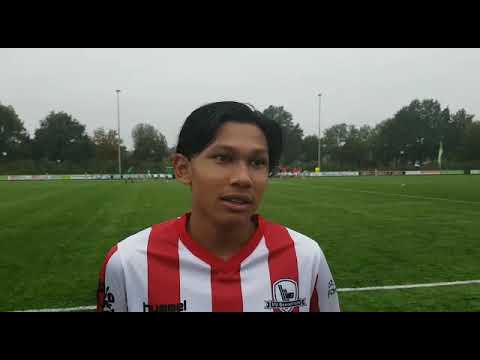 Groen Wit JO17 1 versus VV Bennekom JO17 1