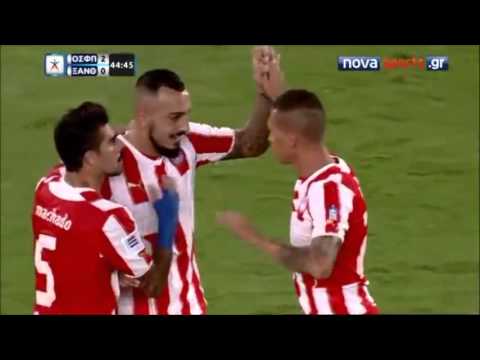Olympiakos Xanthi 4-0 Mitroglou 2nd Goal (3-0)