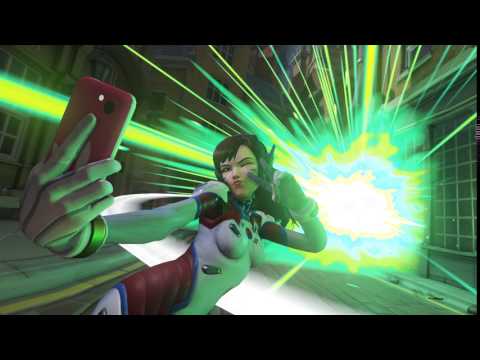 OVERWATCH |  D. Va - SELFIE | NEW HIGHLIGHT INTRO