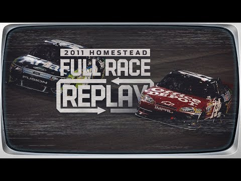 NASCAR Full Race Replay: Stewart wins title over Edwards | Homestead-Miami Speedway 2011
