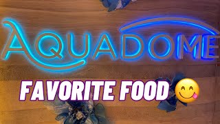 Eating my Favorite Food at the AquaDome Market onboard Icon of the Seas!
