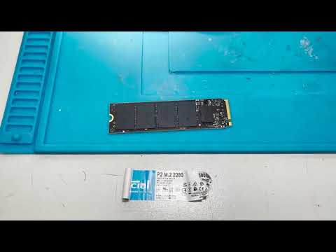 Repairing a Faulty Crucial M.2 2280 SSD 500GB