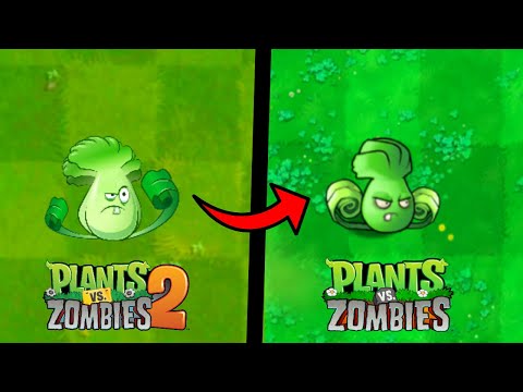 What If PvZ 2 Plants Were In PvZ 1? | Plants Vs. Zombies Hacked
