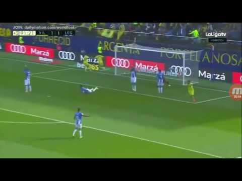 Gol de Bakambu con la mano / Villareal 2-1 Leganes / 22/4/17