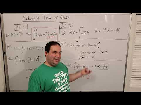 Calculus I -- The Fundamental Theorem of Calculus