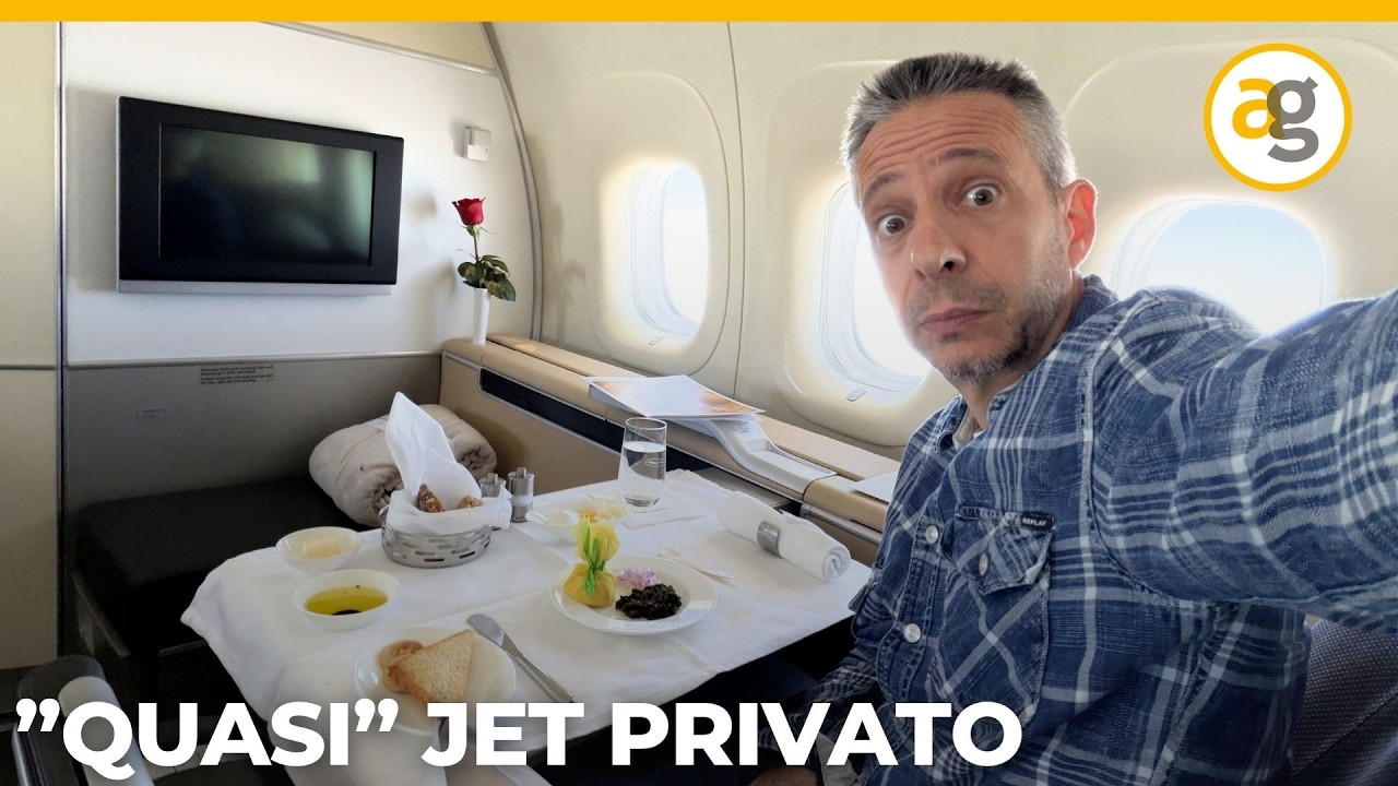 PRIMA VOLTA in FIRST CLASS: SCAM ma CHE FIGATA! Su 747 Lufthansa