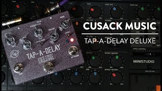 Video thumbnail for Cusack Music Tap-A-Delay Deluxe Demo by The Pedal Zone