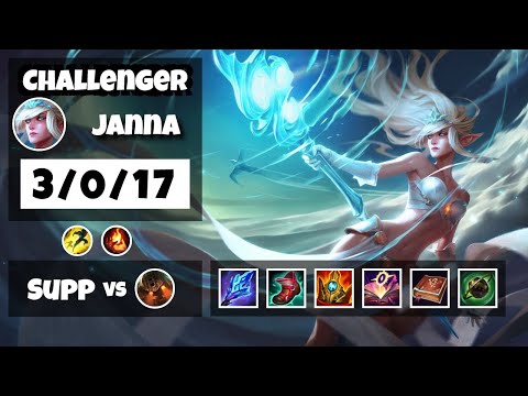 Janna 11.10 Gameplay Challenger Replay S11 Support (3/0/17) - EU