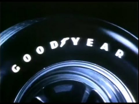 Goodyear tire TV ad, 1970.