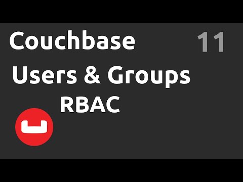 RBAC Users et Groupes Couchbase 11