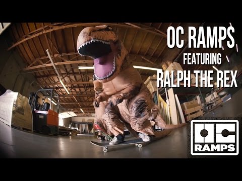 Skateboard Dinosaur Ralph the Rex