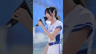 現場清唱！這就是富邦歌姬? #cheerleader #fancam #台湾チア #美女 #치어리더 #理想混蛋 #離開的一路上 #富邦angels #富邦悍將啦啦隊 #fubonangels