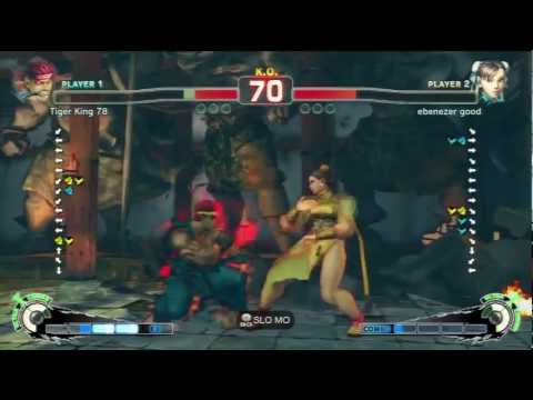 .:: Super Street Fighter IV AE 2K12 ::. Tiger King 78  [EVIL RYU] Vs ebenezer good [CHUN LI]