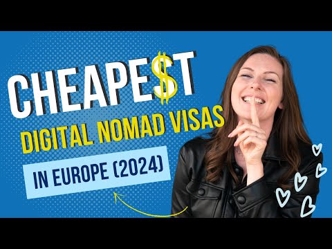 CHEAPEST Digital Nomad Visas in Europe (2024 Edition)