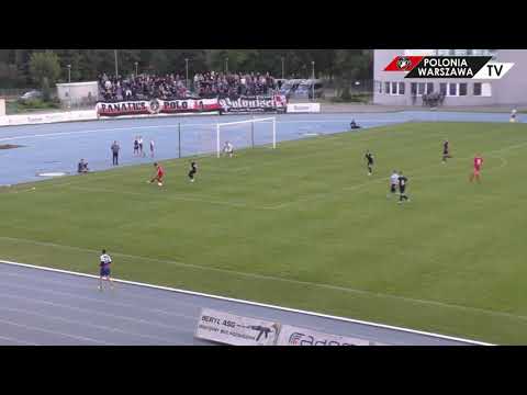Bramki z meczu Broń Radom - Polonia Warszawa