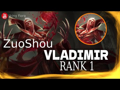 🔴 ZuoShou Vladimir vs Ekko - ZuoShou Rank 1 Vladimir Guide