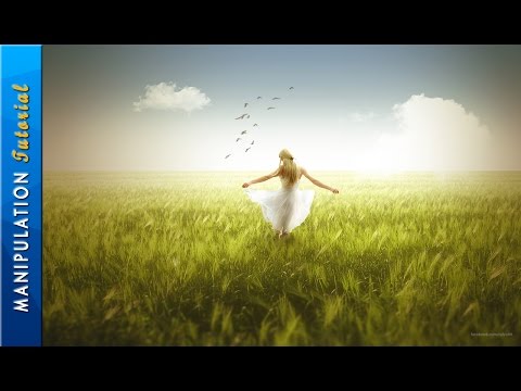 Neon Glow Effect Portrait Photoshop Tutorial