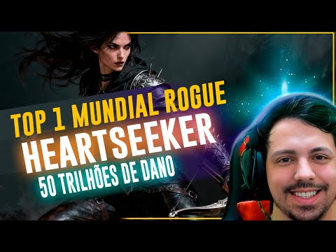 TOP 1 MUNDIAL BUILD ROGUE HEARTSEEKER - 50 TRILHÕES DE DANO - TEMPORADA 11 - DIABLO 4