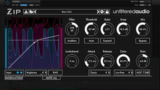 Video thumbnail for Creative Dynamics Processing with Zip - Demo by Plugin Alliance
