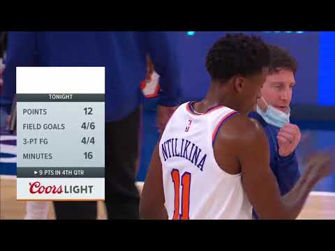 [FULL HIGHLIGHTS] - Frank Ntilikina vs Milwaukee Bucks (28-12-20) : 4-4 3PTS !!!