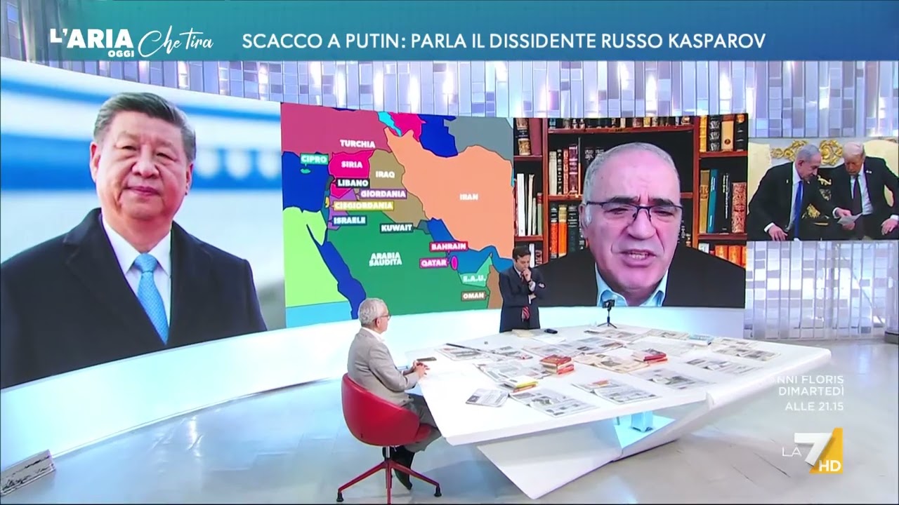 Kasparov: “La Cina ha un ruolo in ogni conflitto del mondo: Europa, Golfo, Africa e Sud America”