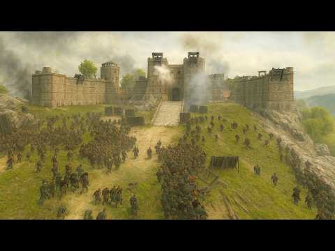 Brutal Castle Siege – 4000 Battania vs 3500 Aserai | Mount & Blade 2 Bannerlord