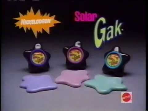 Nickelodeon Solar Gak Commercial (1994)