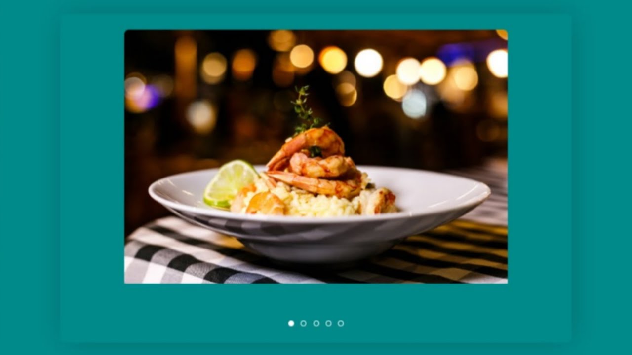 Responsive Image Slider   With Manual Button HTML CSS Javascript