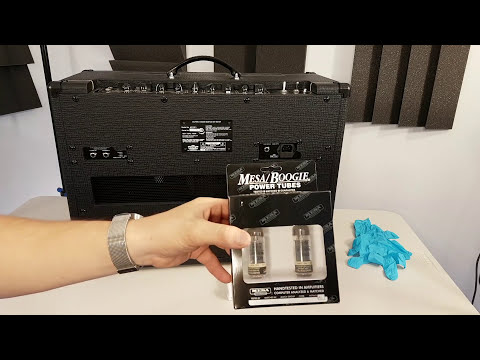 HOW TO - Install New Guitar Amplifier Tubes in a VOX AC15 C1