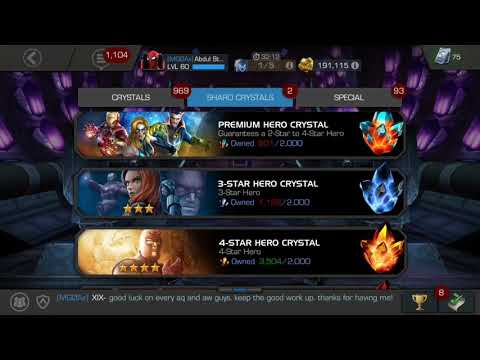5* Featured Hero Crystal opening.