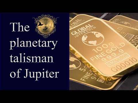 The planetary talisman of Jupiter. Wealth magick of Jupiter. See Solomons pentacles below too! Video