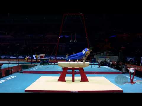 CASALI Lorenzo Minh (ITA) - 2022 Artistic Worlds, Liverpool (GBR) - Qualifications Pommel Horse