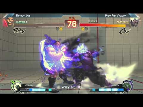 SSF4: Demon Los vs Pray For Victory - Why Me Dojo 007