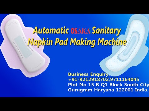 Fully Automatic Sanitary Napkin Pad Machine