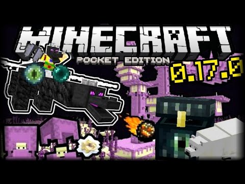 Minecraft PE 0.17.0 Review - Seeds Con Portal al End - Nuevos Mobs y Objetos! - Pocket Edition Video