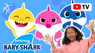 [4k] If Sharks are Happy😆 | Kids Choreography | Dance Along | Baby Shark Official
