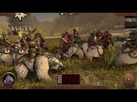 Kislev Bear Cavalry vs Minotaurs of Khorne. Compare