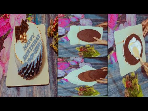 alhamdulillah delivery dewa unique cake decorations idea,,,1pound chocolate cake recipe... cake!!!