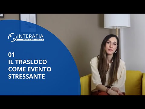 01 Il Trasloco Come Evento Stressante