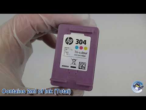 Rašalo Kasetė - HP 304 Originali Mėlyna, Magenta, Geltona 2 ml, 100 puslapių