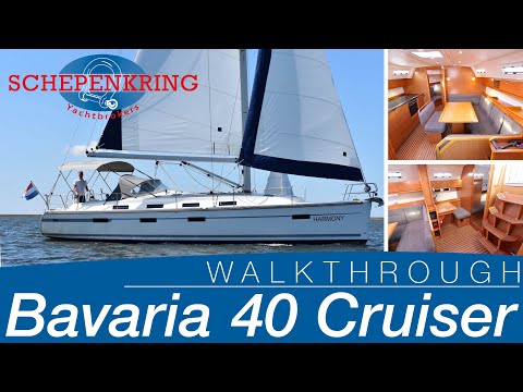 Bavaria 40 Cruiser for sale | Yacht Walkthrough | @ Schepenkring Lelystad