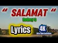 SALAMAT - Rodney G (Official Music Video) lyrics 4K-UHD