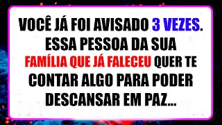 🛑ÚLTIMO AVISO! ESSA PESSOA DEPENDE DE VOCÊ PARA DESCANSAR... MENSAGEM DE DEUS 👼