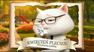 Przysłowia polskie - Kwiecień plecień 🌸❄️ Rymowanki ☀️❄️ Animowana poezja 🎨✨ Piosenka dla dzieci 🔈🎼
